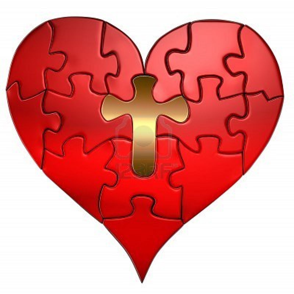 heart puzzle clipart - photo #30